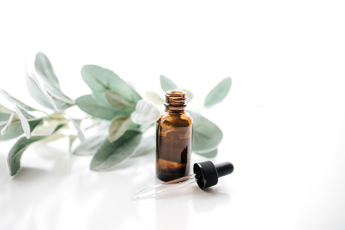 Greenery Essential Oil Bottle 